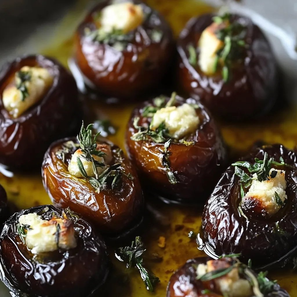 Roasted Stuffed Dates