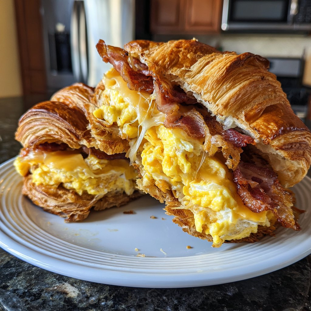 Croissant Recipes For Breakfast Sandwiches