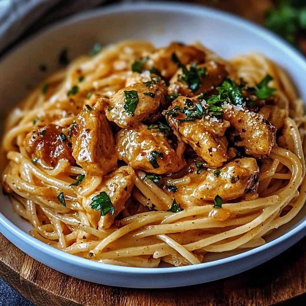Easy Cowboy Butter Chicken Linguine for Busy Evenings