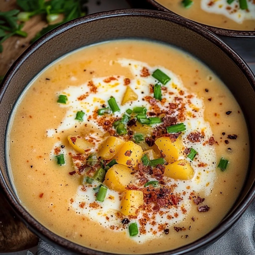 Easy Crockpot Potato Soup Recipe