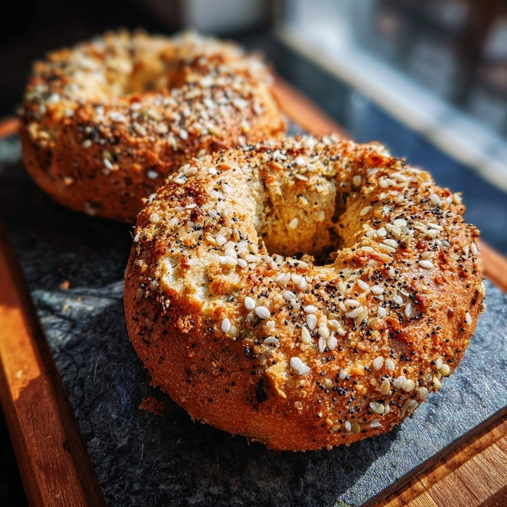 High Protein Bagels Without Yeast