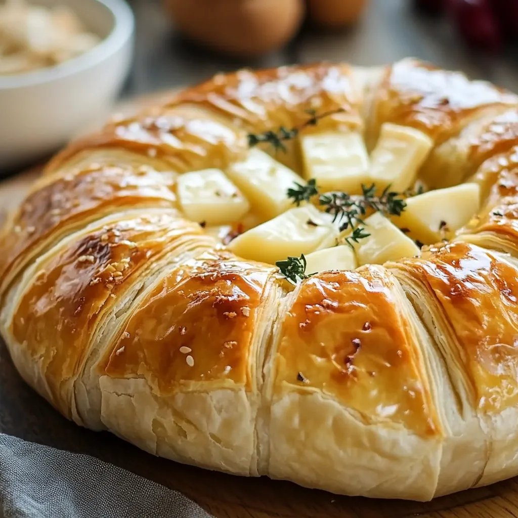 Elegant Baked Brie in Puff Pastry