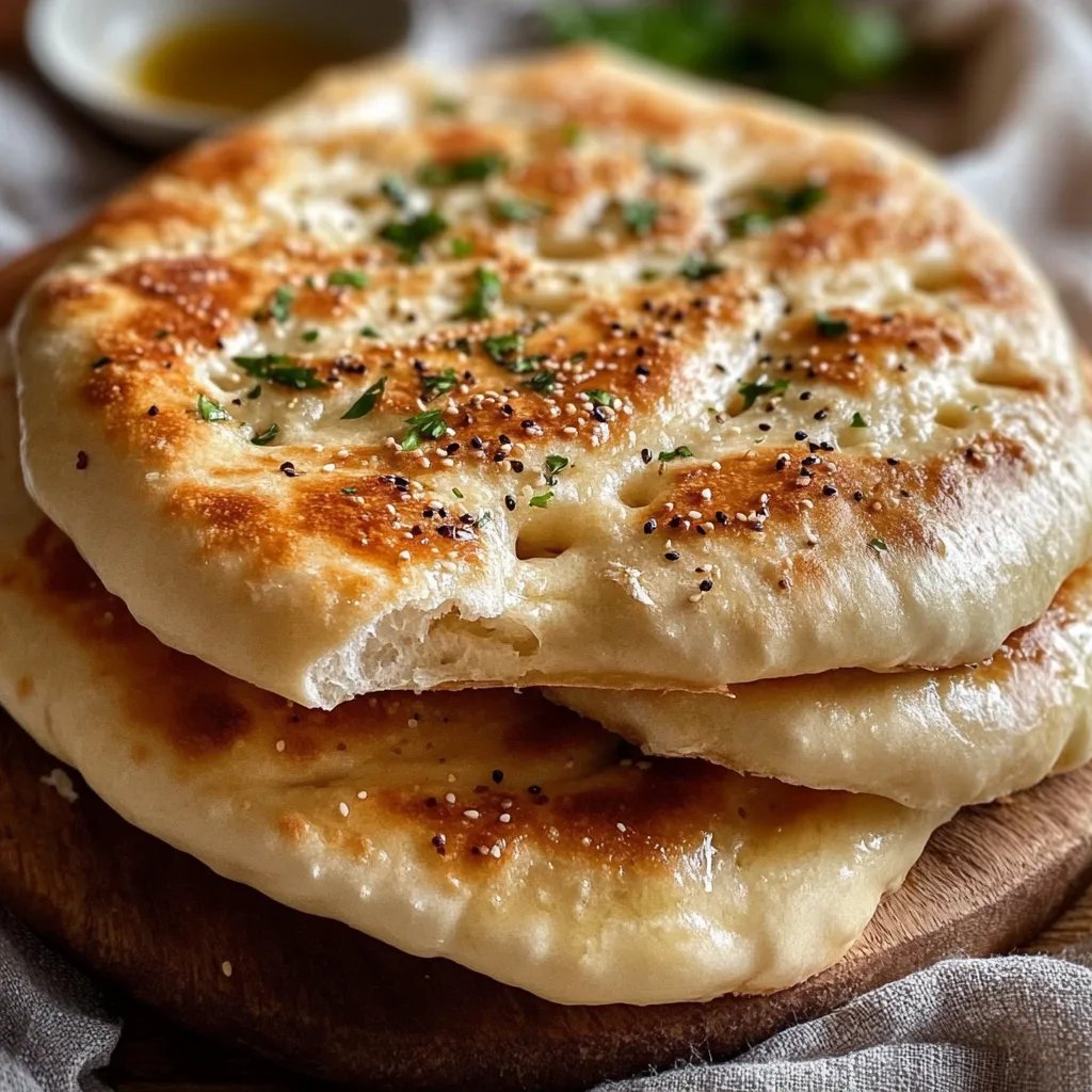 No-Knead Turkish Bread (Bazlama)