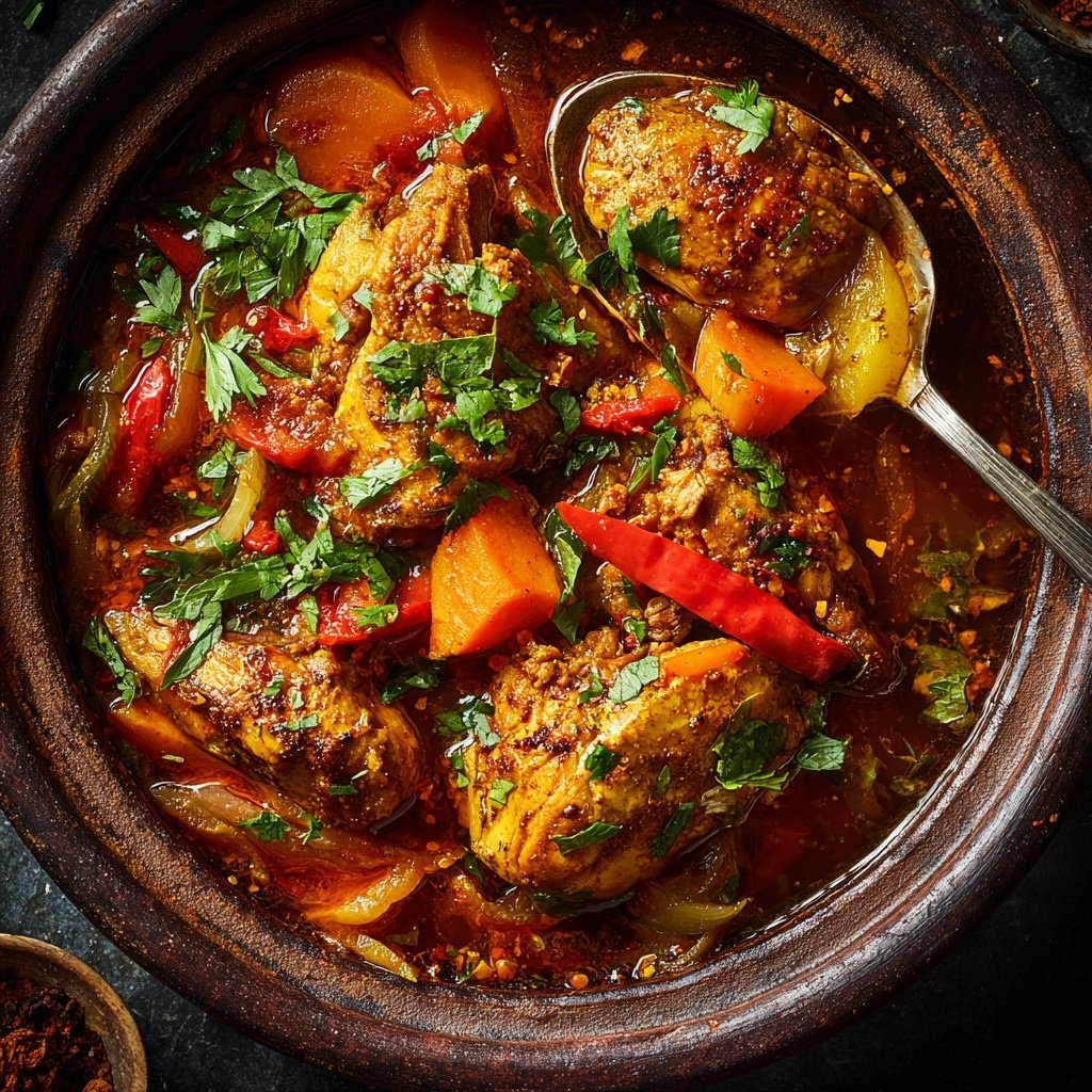 Global Flavors Moroccan Chicken Tagine