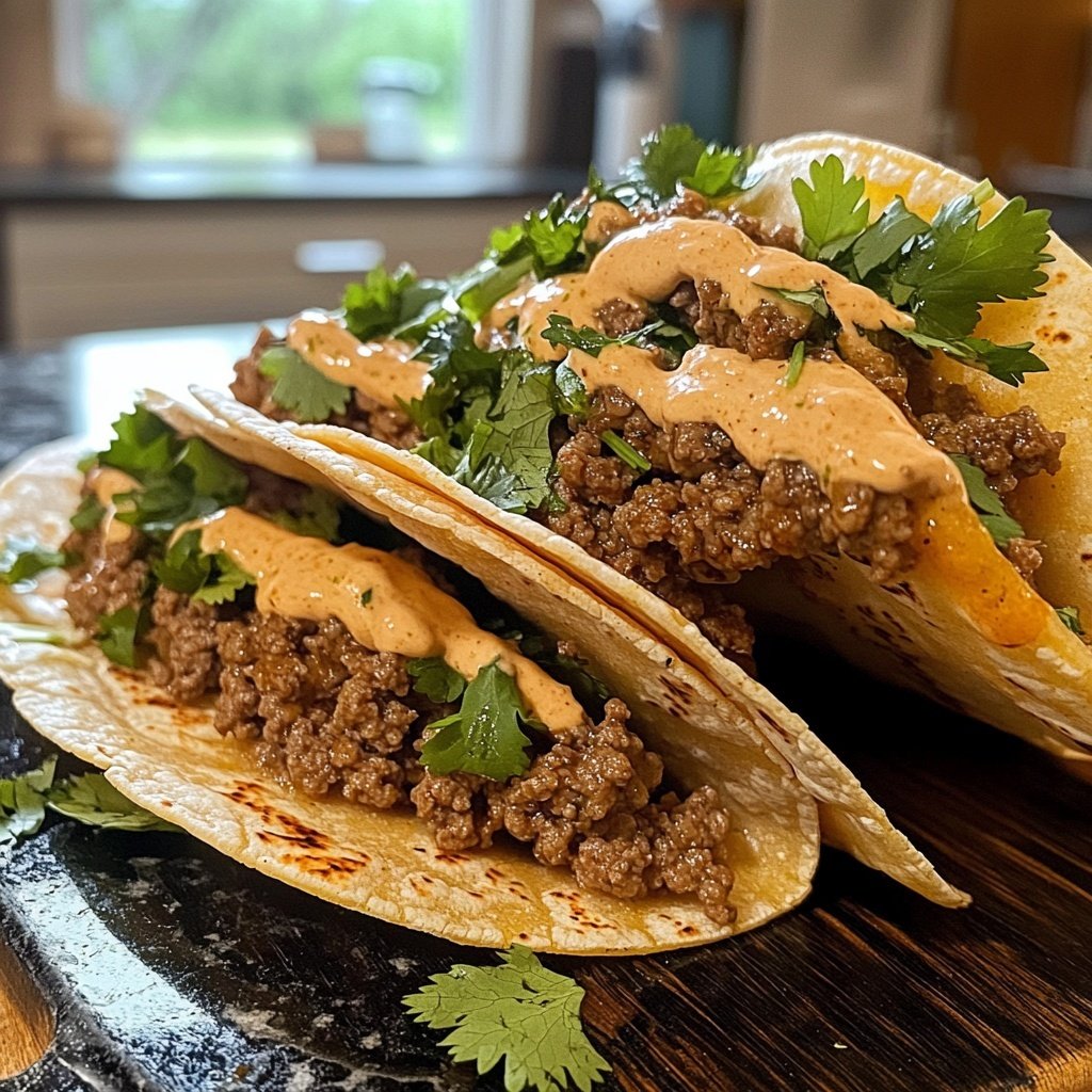 Ground Beef Tacos