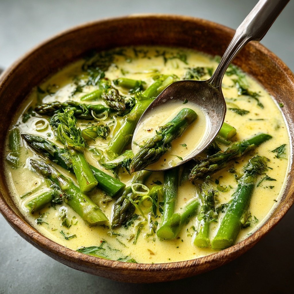 Spring Soup With Asparagus