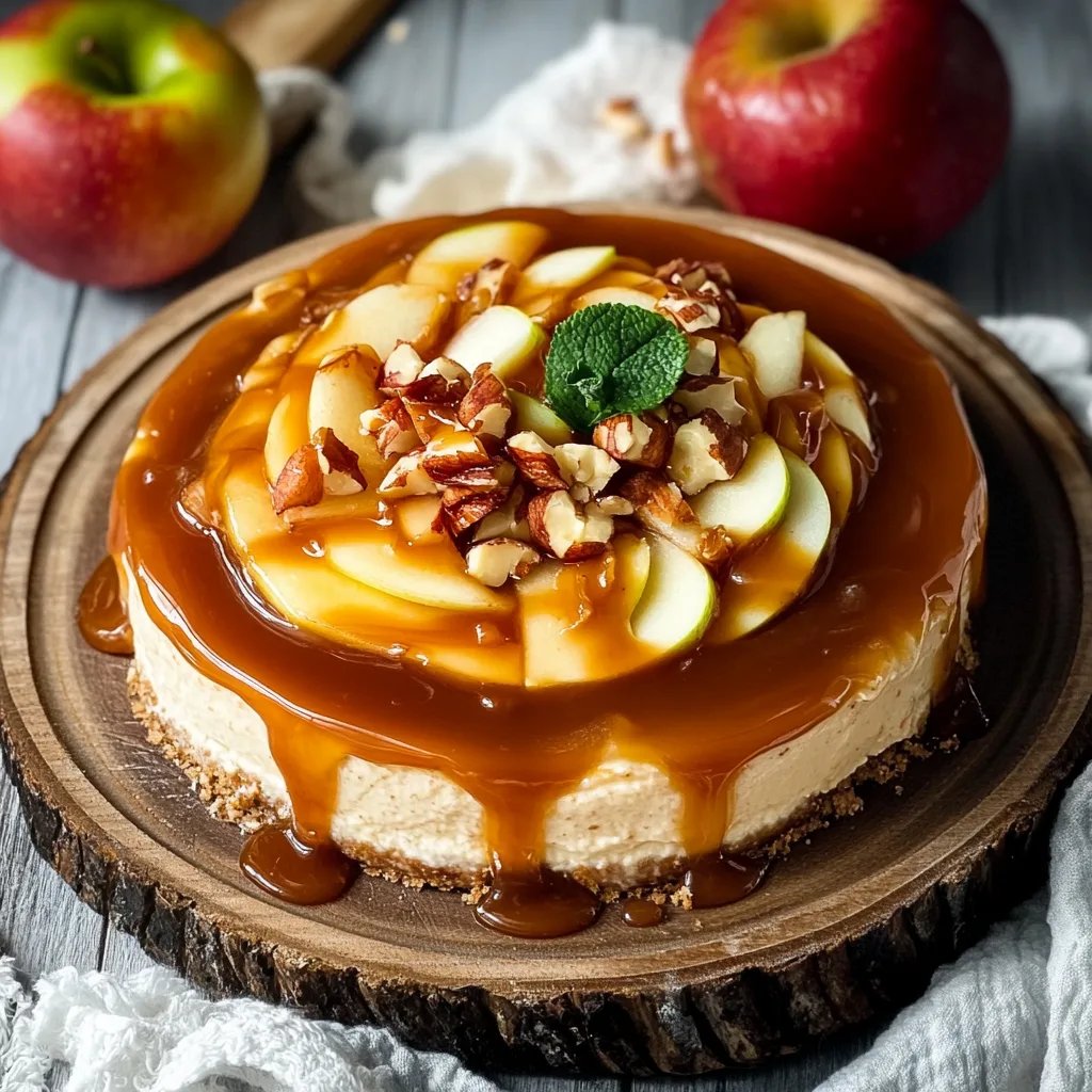 Caramel Apple Cheesecake Dip