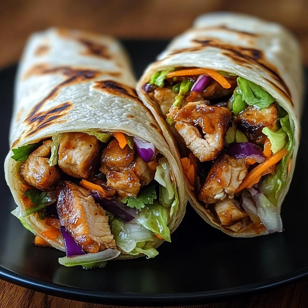 Teriyaki Chicken Wrap