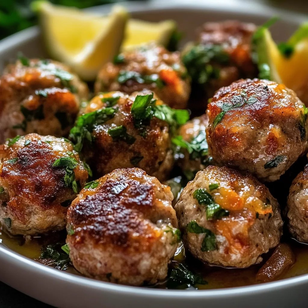 Greek Turkey Meatballs